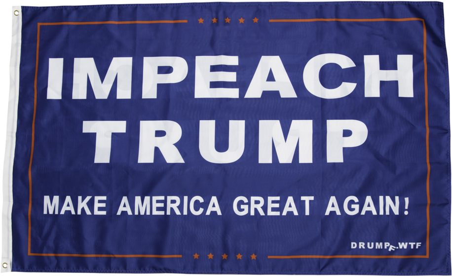 "impeach Trump, Make America Great Again " Anti Trump, - Majorelle Blue Clipart (1000x680), Png Download