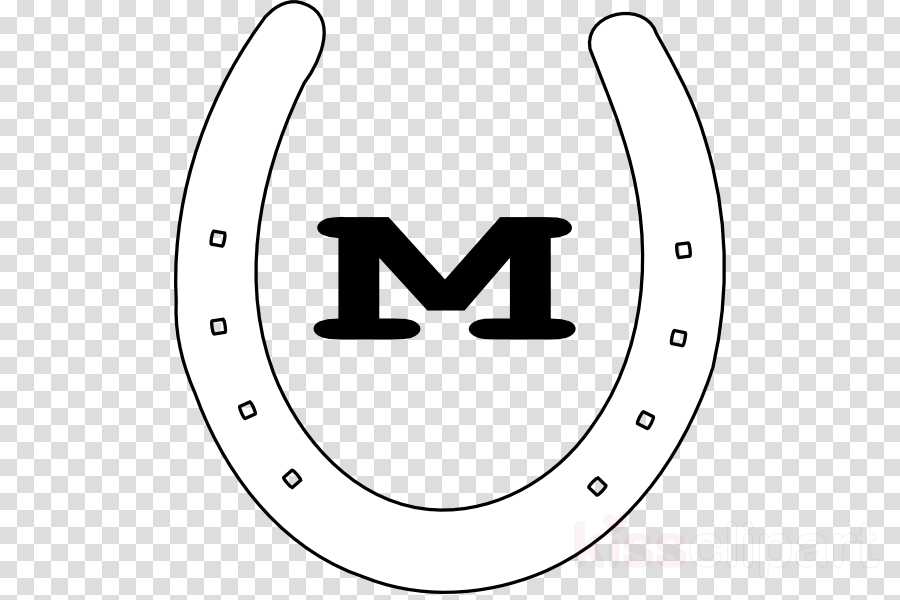 M Horseshoe Clipart Horseshoe Clip Art - Clip Art - Png Download (900x600), Png Download