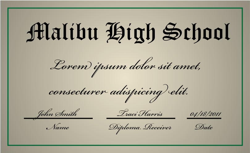High School Diploma Png Clipart (900x900), Png Download
