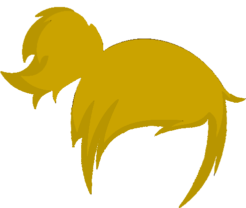 28 Collection Of Hair Clipart - Clipart Ponytail - Png Download (600x600), Png Download