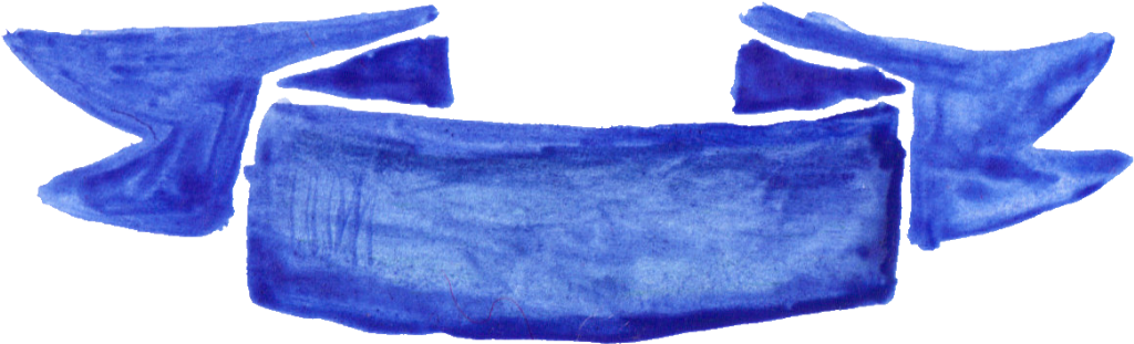 Png File Size - Ribbon Banner Watercolor Png Clipart (1024x324), Png Download