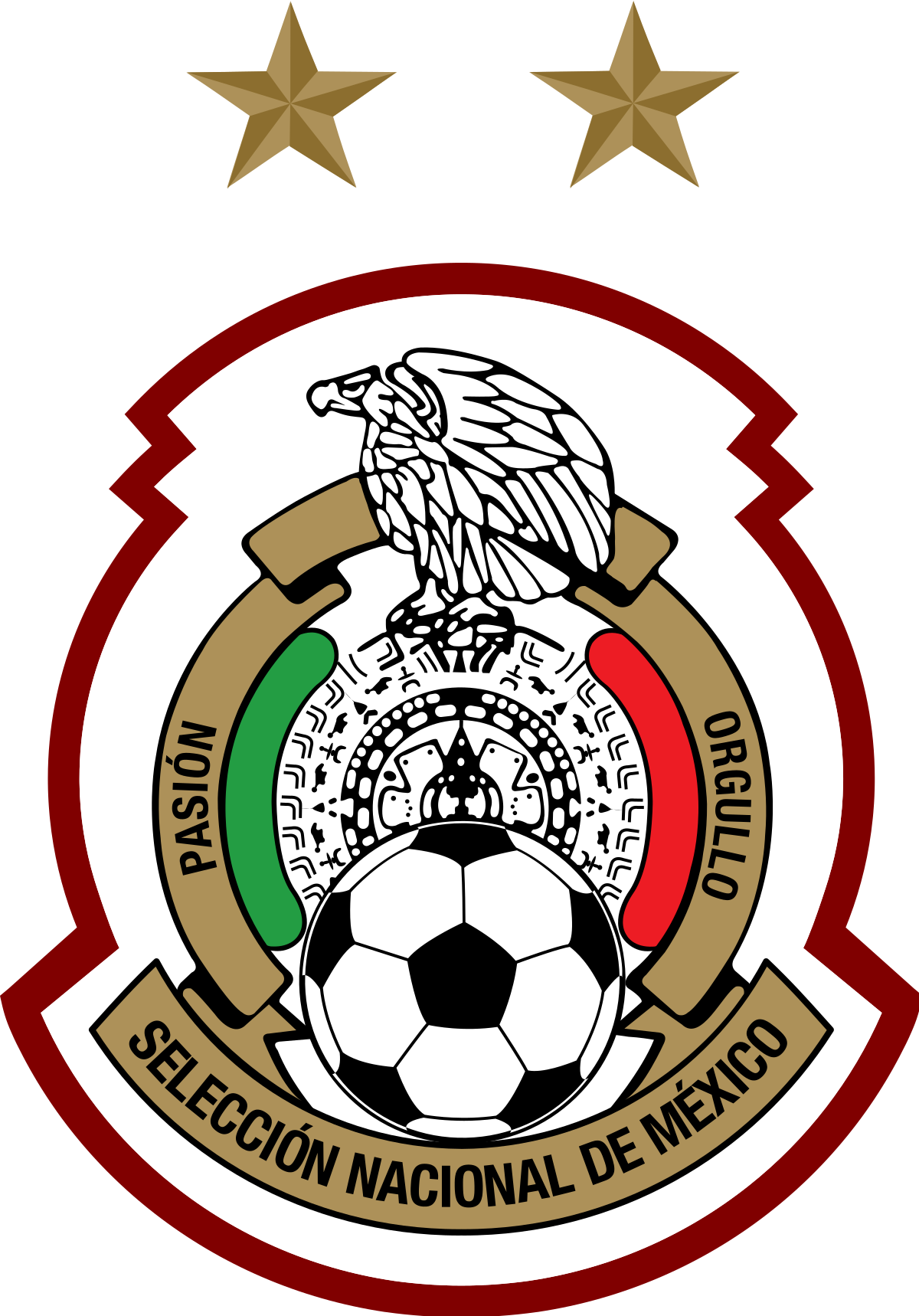 Seleccion De Mexico Logo Clipart (1200x1718), Png Download