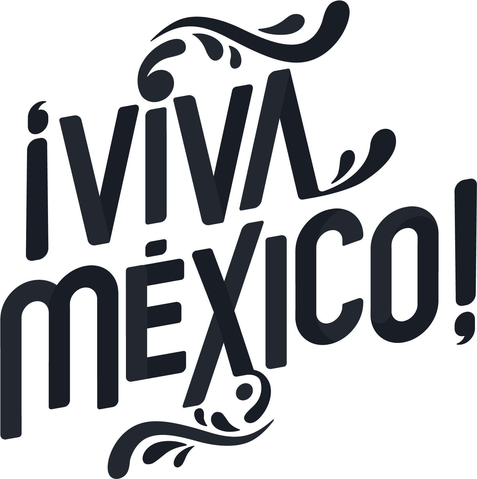 Viva Mexico Logos-03 - Graphic Design Clipart (1640x1647), Png Download