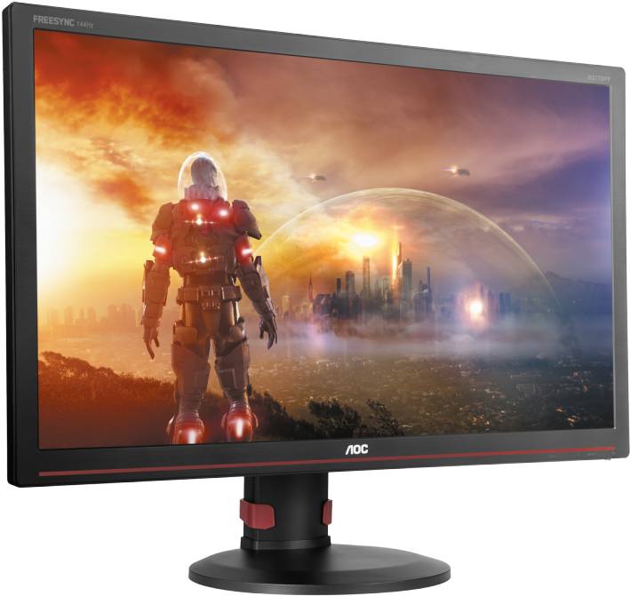 Aoc G2770pf 27" 1ms Freesync Monitor - Aoc Gaming Monitör 27 Clipart (1000x1000), Png Download