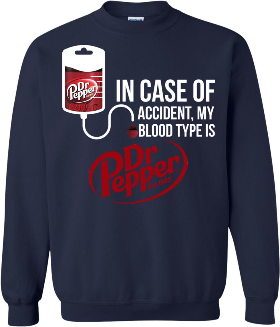 In Case Of Accident My Blood Type Is Pabst Blue Ribbon Clipart (979x1144), Png Download