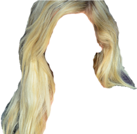 And These Shine Blonde Hair Locks - Blond Clipart (816x449), Png Download