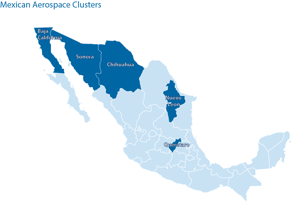 Aerospace Manufacturing Advantages In Mexico - Mexico Automotive Manufacturing Plants Clipart (931x645), Png Download