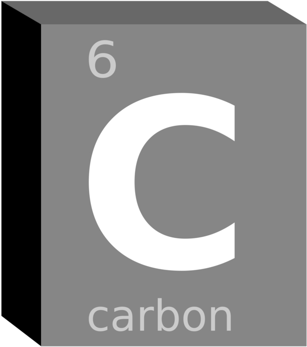 Chemistry Clip Symbol - Carbon Element Clip Art - Png Download (750x750), Png Download