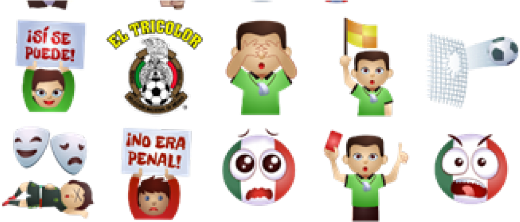 At&t "expressions" Emoji App For - Cartoon Clipart (1065x460), Png Download