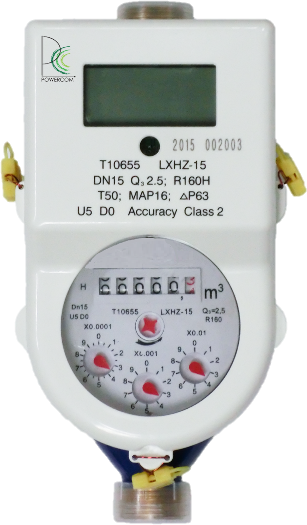 Prepayment Water Meter - Water Meter Token Clipart (710x1125), Png Download