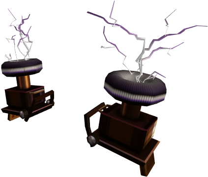 Tesla Coil Pauldrons - Office Chair Clipart (675x615), Png Download
