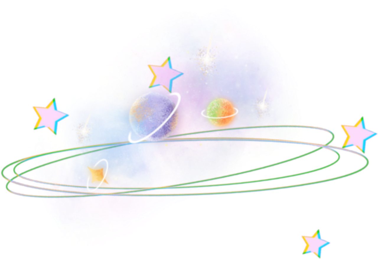 #space #planet #crown #aesthetic #tumblr #stars #edit - Circle Clipart (1773x1773), Png Download