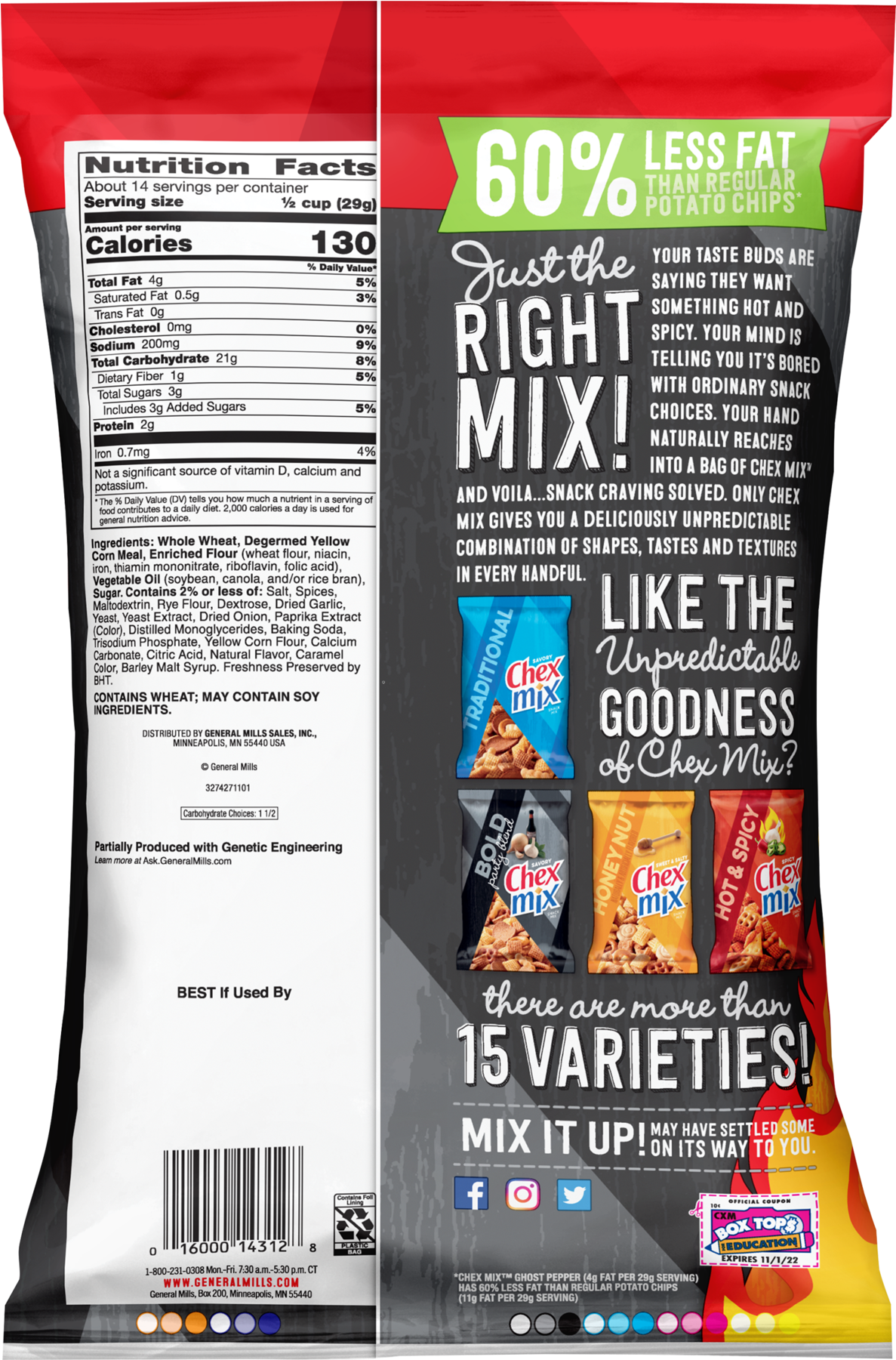 Ghost Pepper Chex Mix Clipart (1800x1800), Png Download