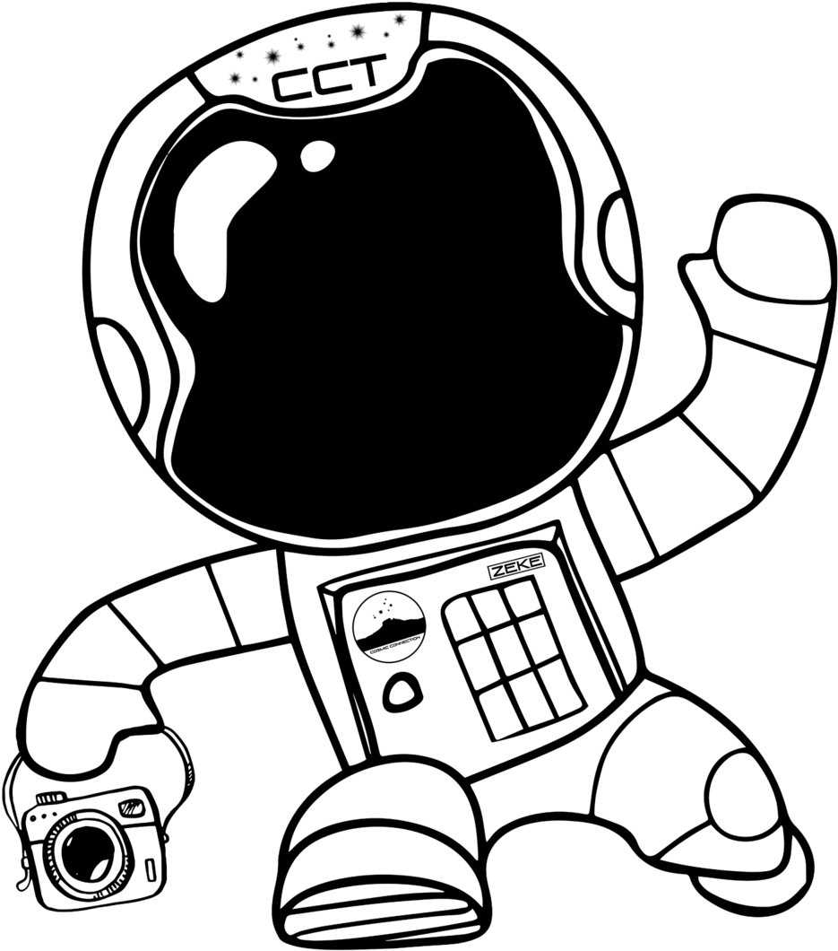 Standing Cct Spaceman Clipart (1000x1250), Png Download