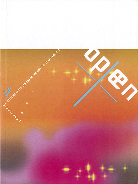 The Magazine Of The San Francisco Museum Of Modern - Open, Number 4 Clipart (1050x700), Png Download