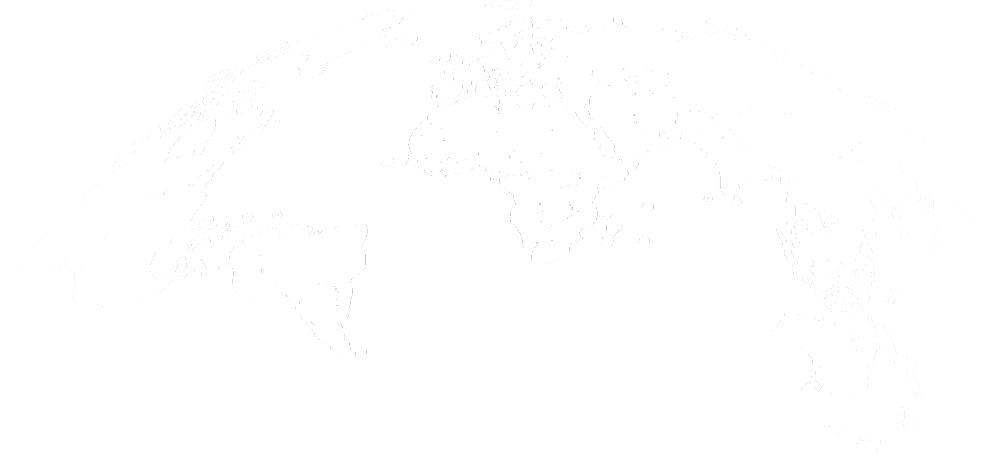 Map Of The World - Curved World Map Vector Clipart (1000x455), Png Download