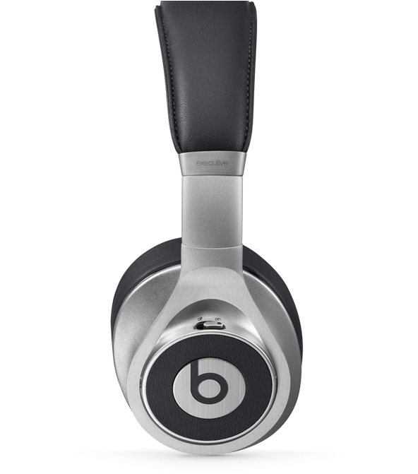 Overear Executive Standard Side - Headphones Clipart (1000x700), Png Download