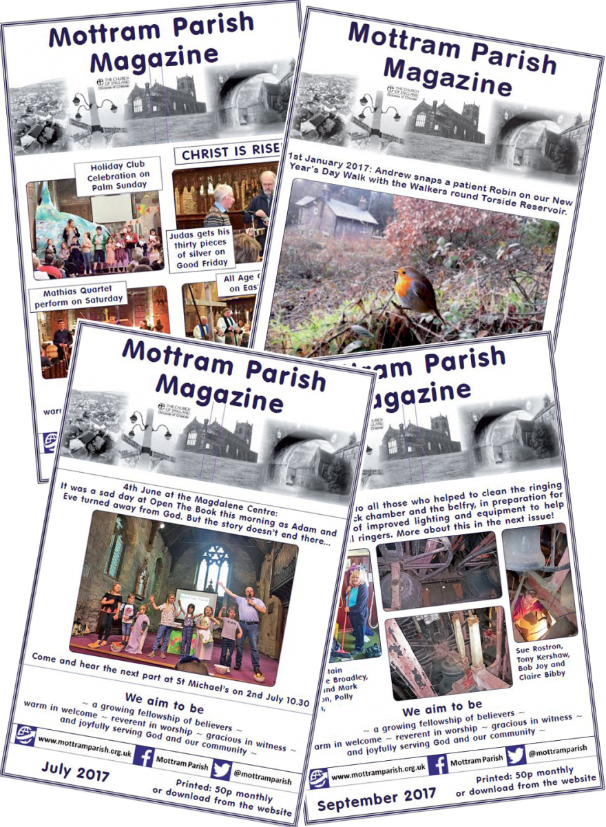 The Mottram Parish Magazine Has All The News About - Newspaper Clipart (880x1200), Png Download