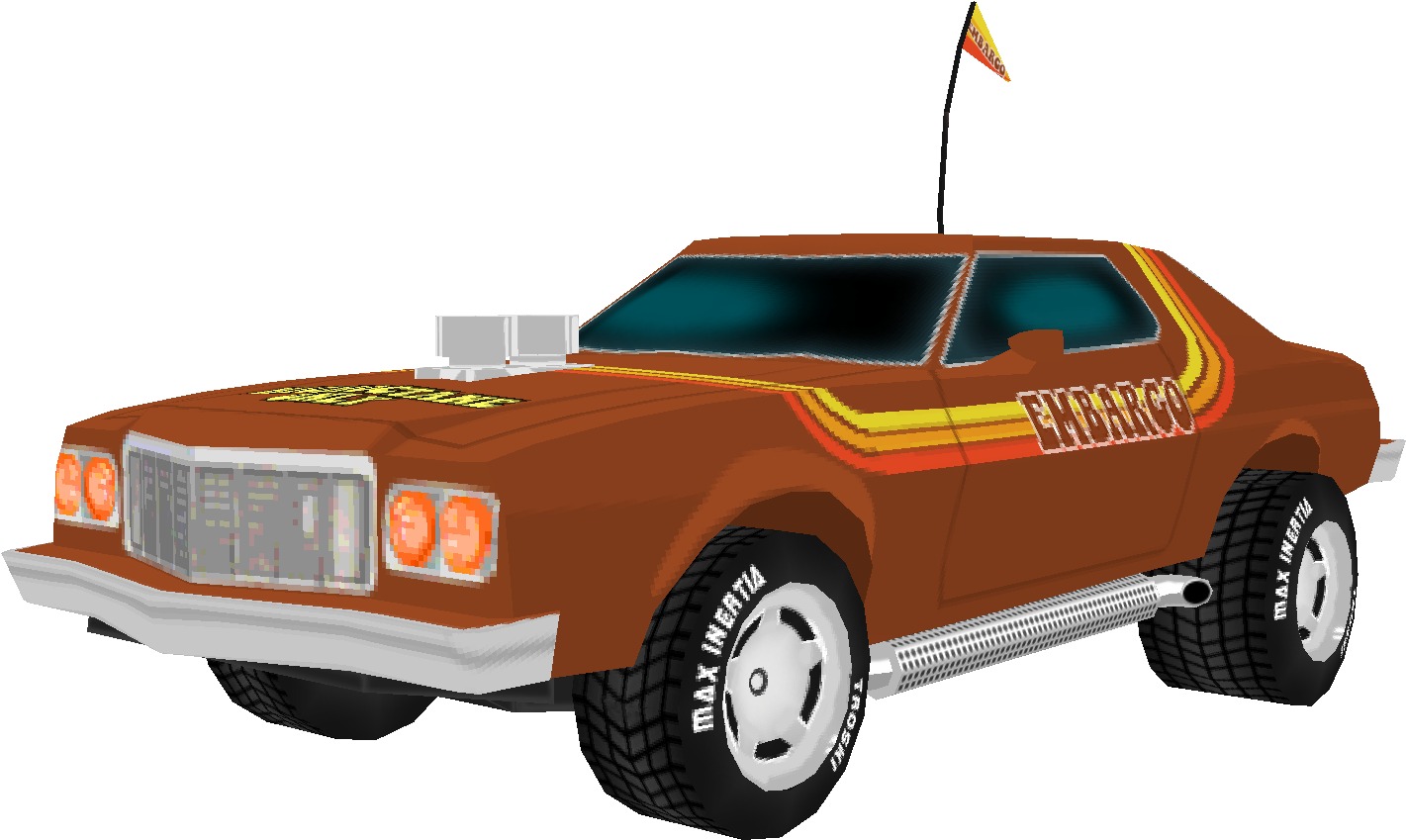 76' Embargo Rc Car - Classic Car Clipart (1920x1080), Png Download