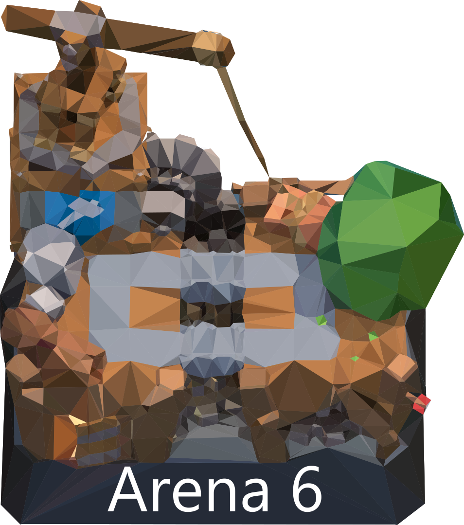 Art[art]-low - Clash Royale Arene 6 Clipart (954x1079), Png Download