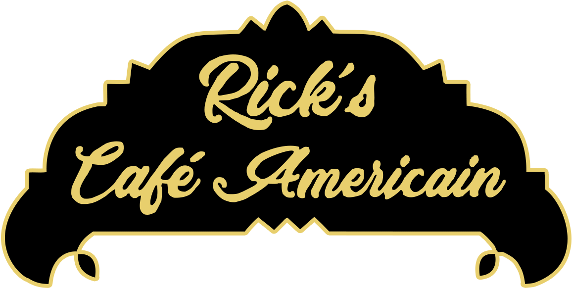 The Palms Theatres & Imax Rick's Cafe Americain - Calligraphy Clipart (1200x624), Png Download