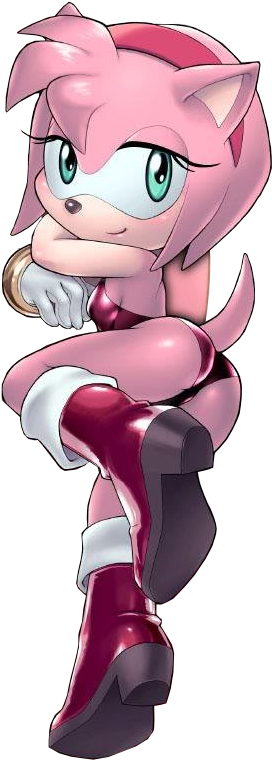 Posted Image - Amy Rose Clipart (855x777), Png Download
