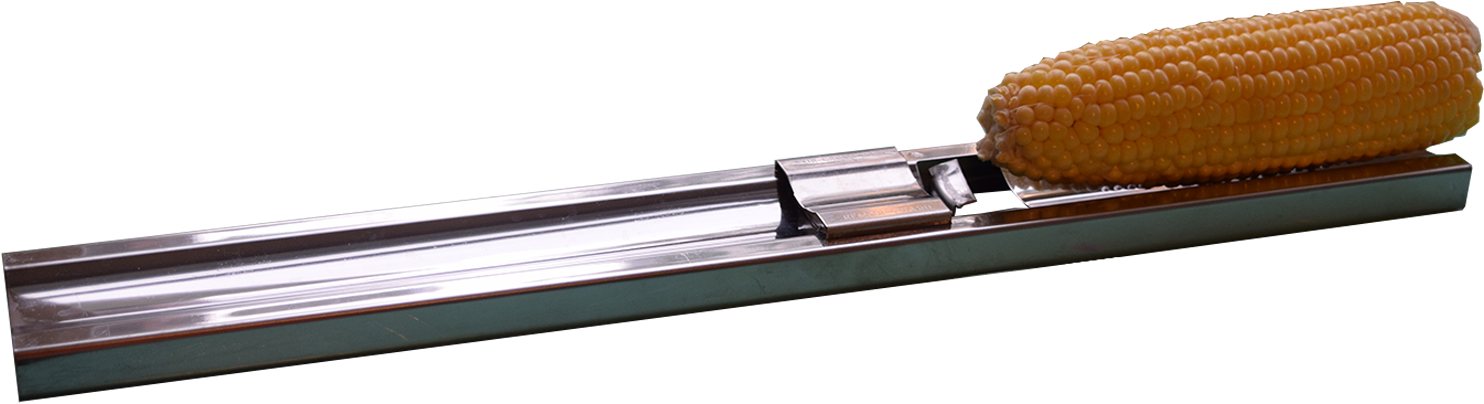 Stainless Steel Corn Cutter And Creamer - Roof Rack Clipart (1500x531), Png Download