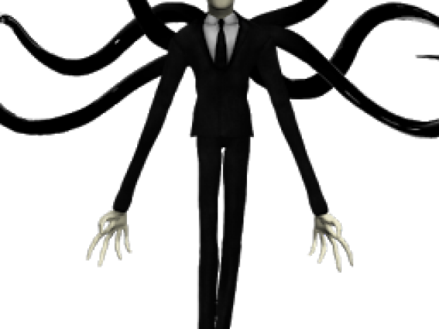 Slender Man Clipart - Png Download (640x480), Png Download