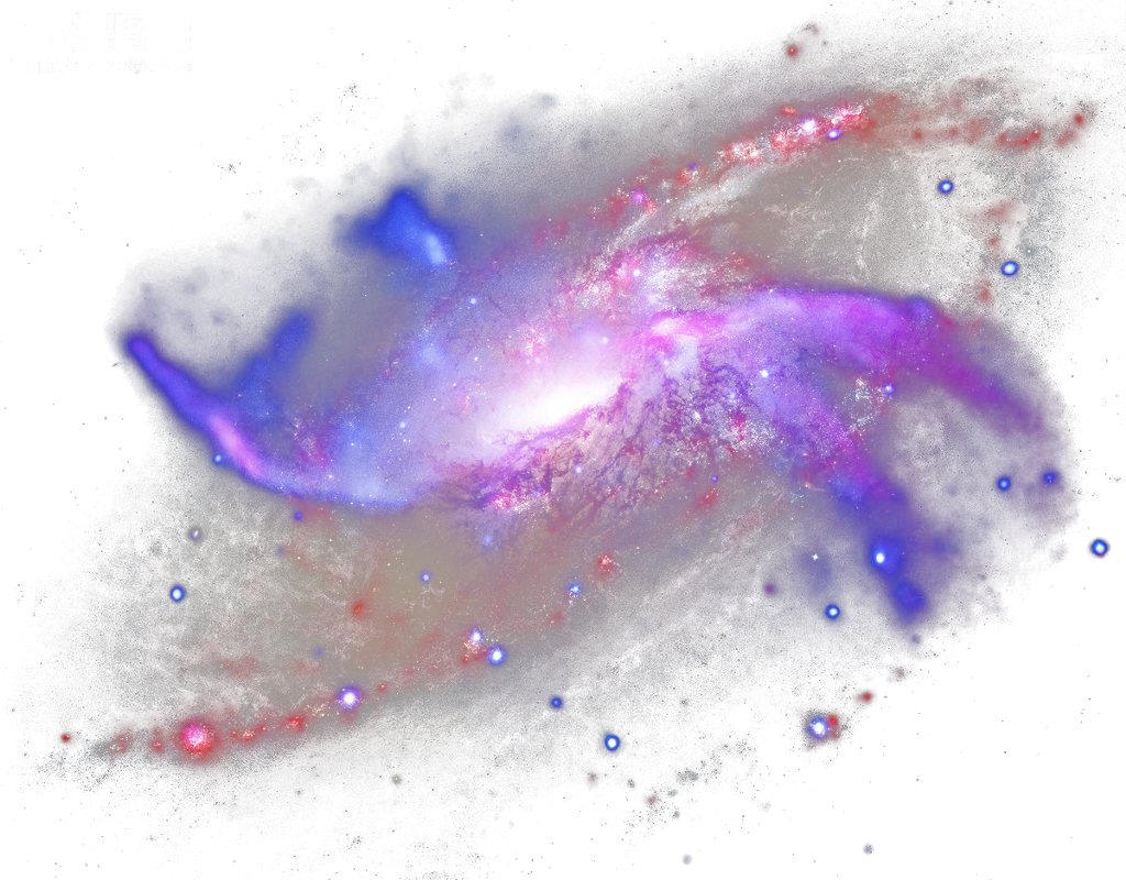 #galaxy #tumblr #effect #magiceffect # - Watercolor Png Tumblr Galaxy Clipart (1024x800), Png Download