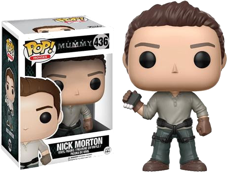Vinyl The Mummy - Nick Morton Funko Pop Clipart (800x800), Png Download
