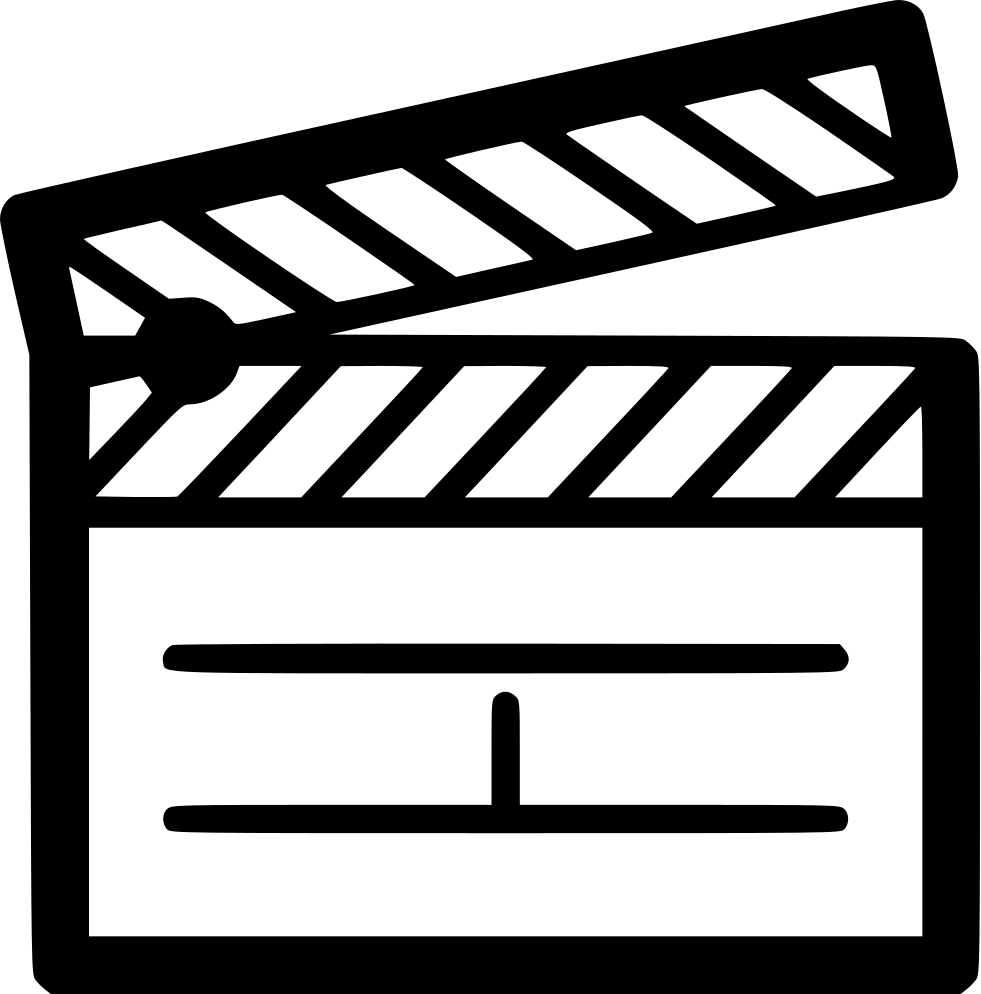 Png File Svg - Film Flap Clipart (981x994), Png Download