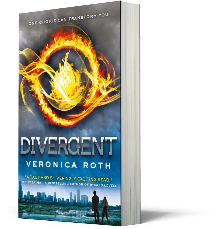 Divergent - Couverture De Livre Moche Clipart (1000x1000), Png Download