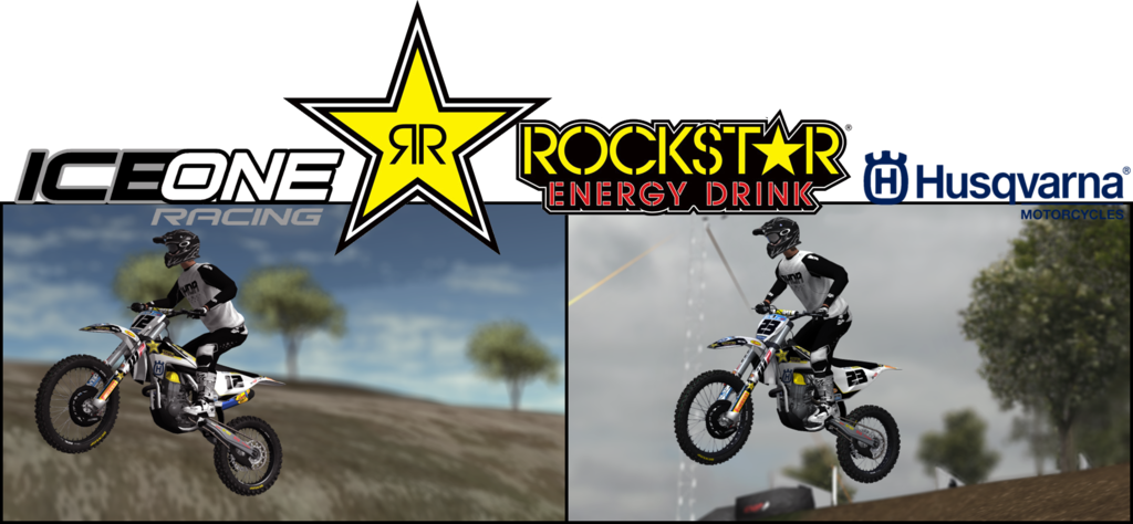 2016 Mxgp Rockstar Energy Husqvarna - Rockstar Energy Drink Clipart (1024x474), Png Download