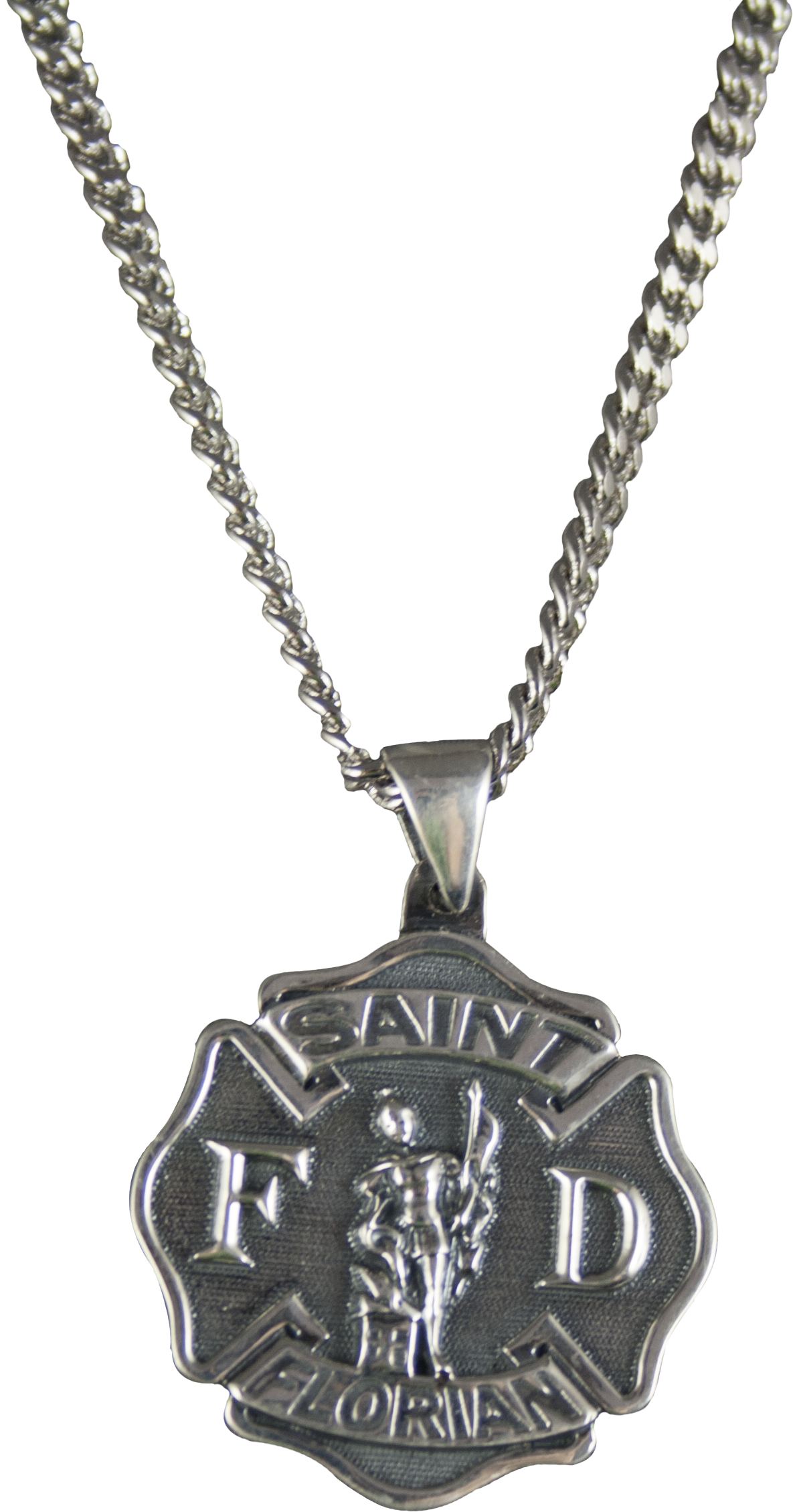 Firefighter Maltese Cross Necklace - Locket Clipart (1185x2259), Png Download