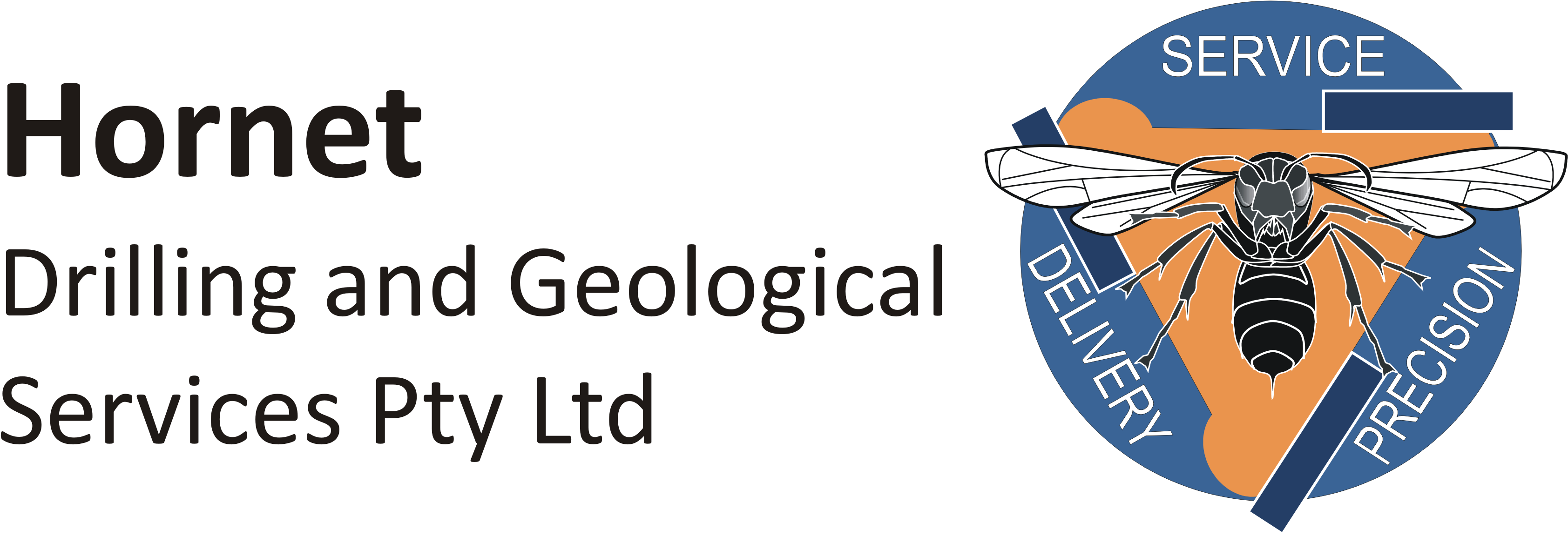Hornet Drilling Logo - Change Caller Id Clipart (3374x1151), Png Download