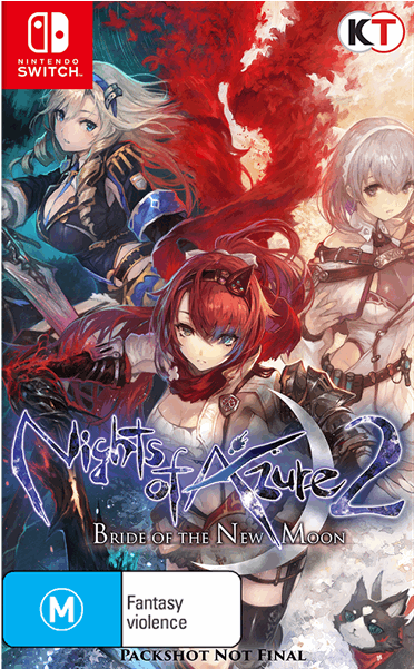 Nights Of Azure - Jeux Nintendo Switch Manga Clipart (600x600), Png Download