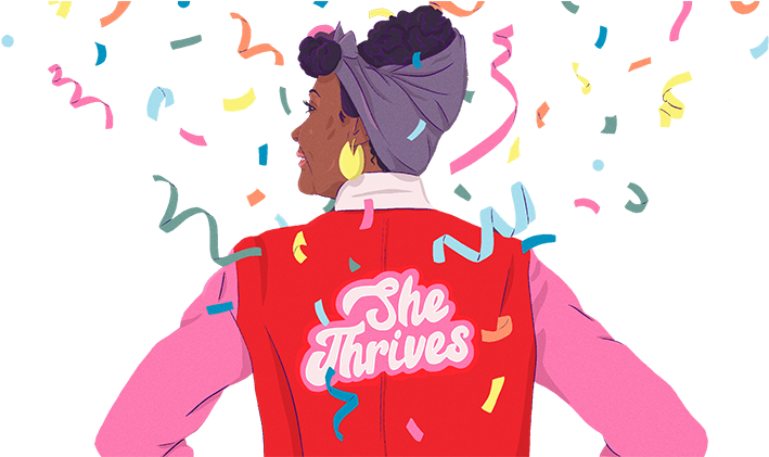 Black Women Making History Today Throughout The Month - Illustration Clipart (750x420), Png Download