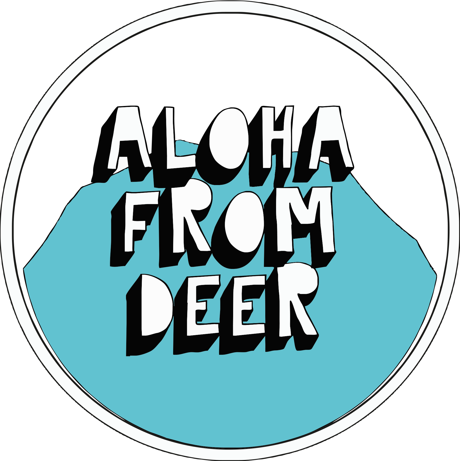 Aloha From Deer Was Established In April 2012 And Since - Aloha From Deer Logo Clipart (1833x1836), Png Download