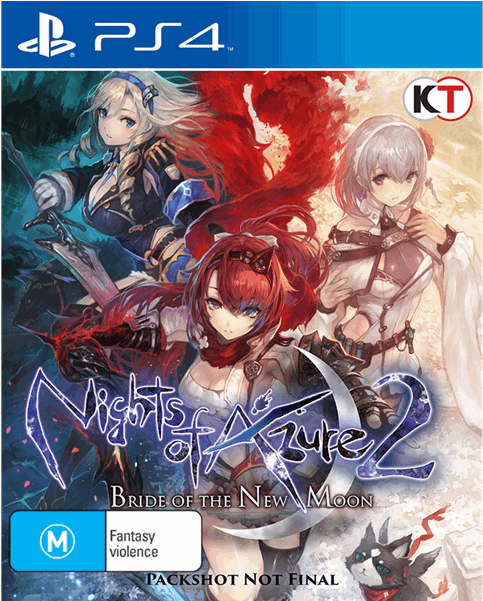 Nights Of Azure - Nights Of Azure 2 Ps4 Clipart (600x600), Png Download
