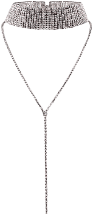 Choker Necklace Jewelry Polyvore Clipart (558x744), Png Download