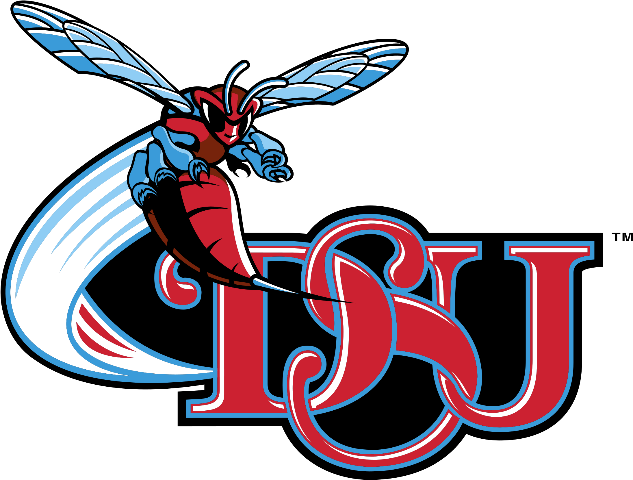 Delaware State Hornets Logo Png Transparent - Delaware State University Logo Vector Clipart (2400x2400), Png Download