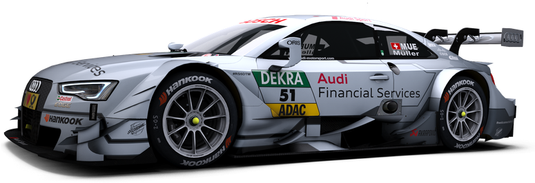 Audi Rs 5 Dtm 2015 Clipart (790x395), Png Download