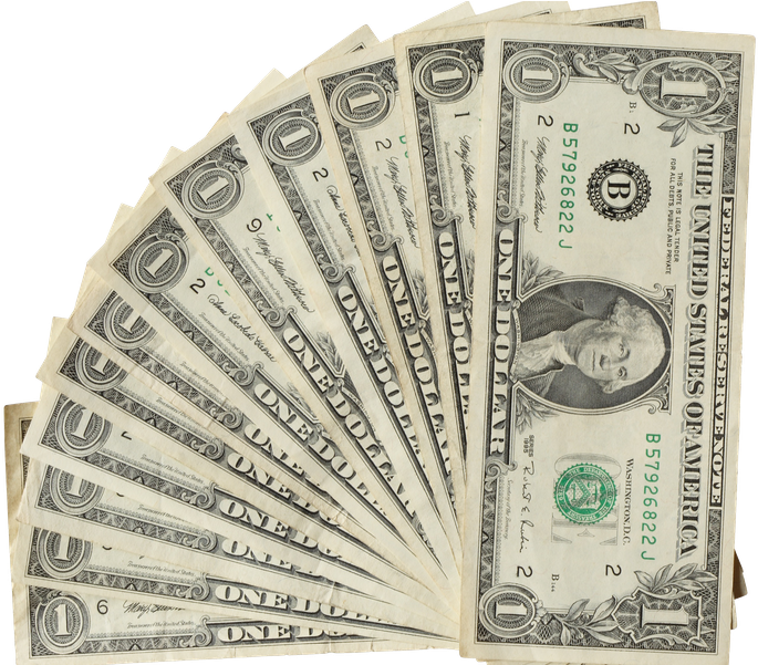 Dollar Bill Clipart - Large Size Png Image - PikPng