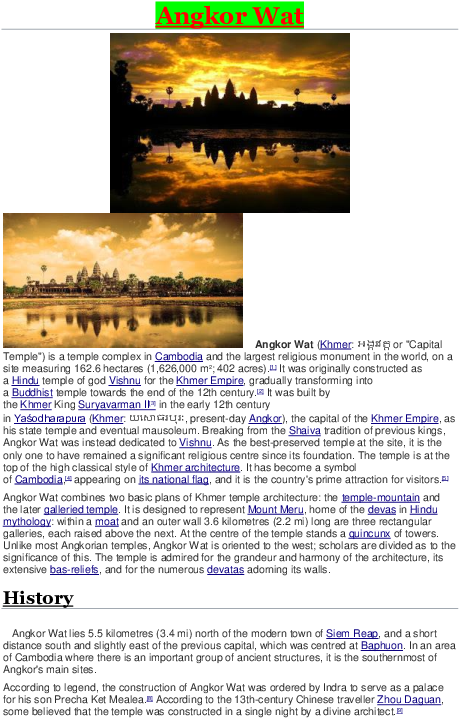 Docx - Angkor Wat Sunrise Clipart (595x842), Png Download