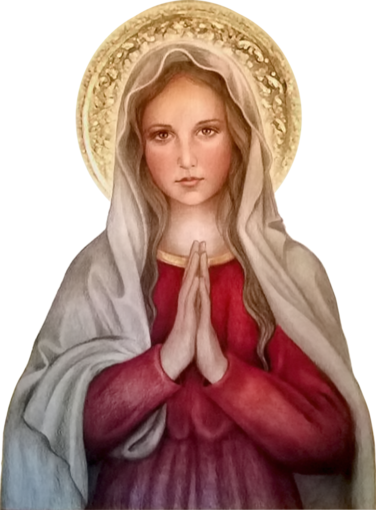 Imágenes De La Virgen María En Png - Did The Virgin Mary Actually Look Like Clipart (767x1040), Png Download