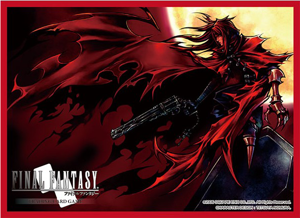 60 Sleeves Fftcg Ff7 Vincent - Dirge Of Cerberus Artwork Clipart (626x560), Png Download