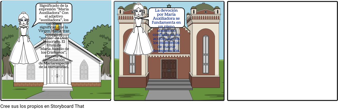 Maria Auxiliadora - Cartoon Clipart (1164x385), Png Download