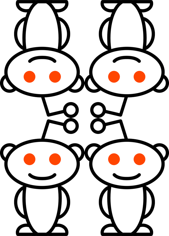 Reddit Alien Clipart (574x800), Png Download