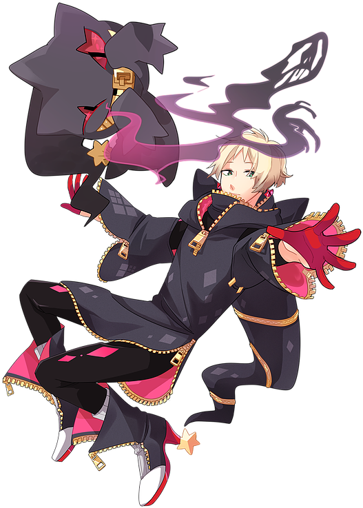 No - 354 Banette - Cartoon Clipart (530x757), Png Download