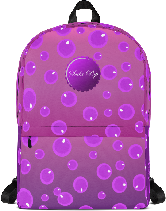 Soda Pop Backpack - Starry Night Backpack Clipart (1000x1000), Png Download